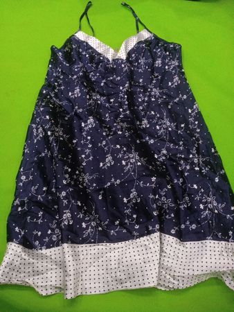 Blue Floral Top