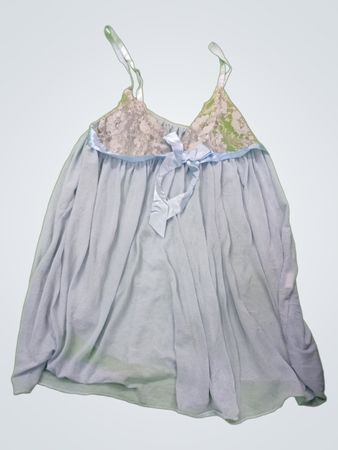 Light Blue Lace Trim Camisole