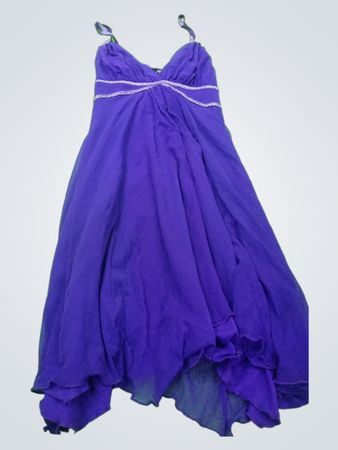 Purple Evening Dress