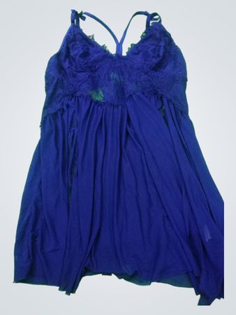 Blue Lace Chemise