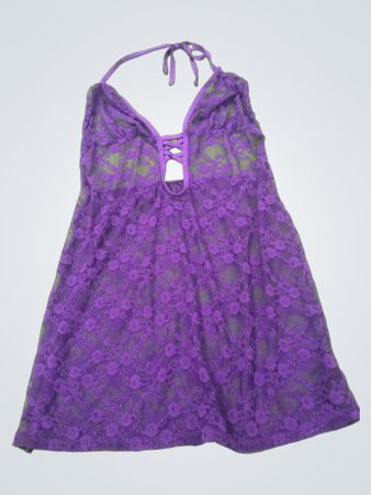Purple Lace Dress