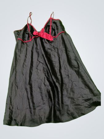 Black and Red Dress