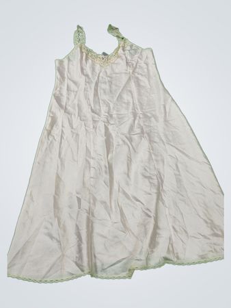 White Sleeveless Nightgown