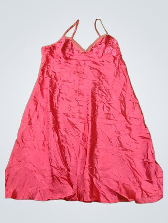 Dunnes Pink Satin Slip Dress