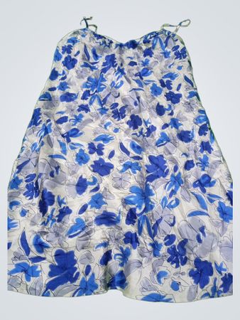 Blue Floral Dress