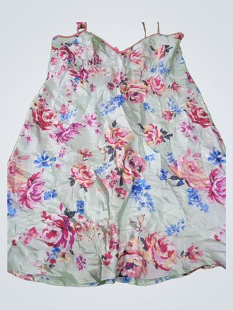 Floral Halter Neck Dress