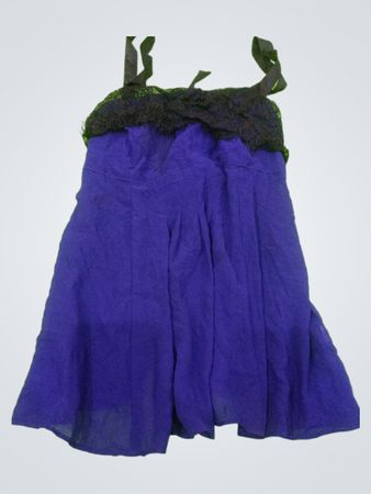 Topshop Purple Lace Trim Cami Top