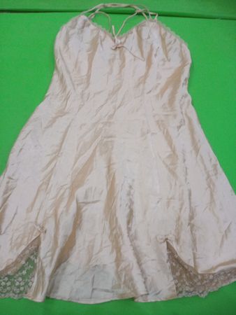 etam beige dress