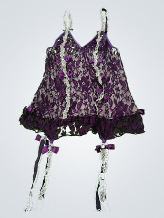 Purple Lace Bustier