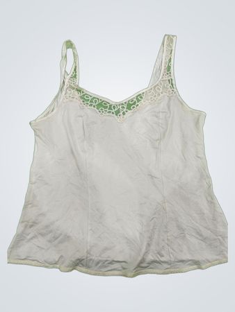 White Lace Trim Camisole