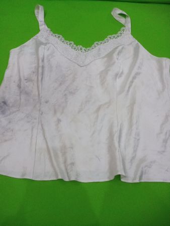 White Lace Trim Camisole