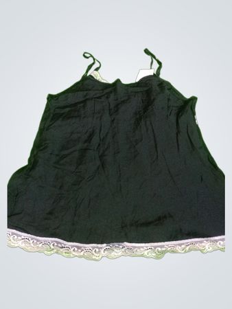 Black Lace Trim Camisole