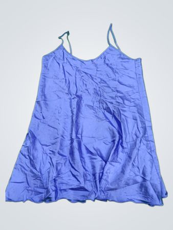 Blue Spaghetti Strap Dress