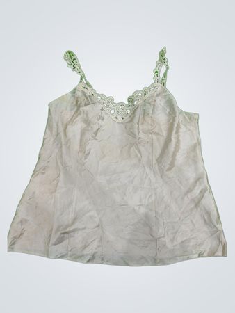 White Lace Trim Camisole