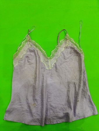 Gray Lace Trim Camisole