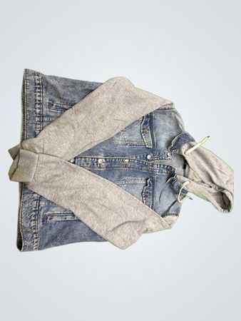 Divided Denim Hoodie Jacket