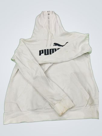 Puma White Hoodie