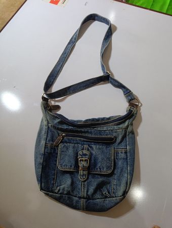 Denim Shoulder Bag