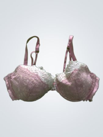 Pink Lace Bra