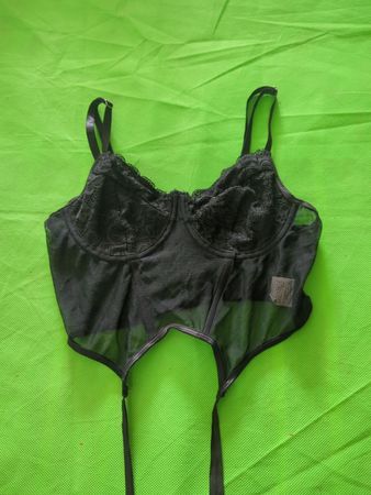 Sheer Lace Corset Top
