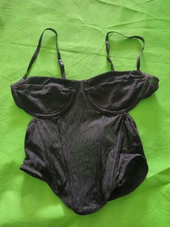 Black Sheer Bodysuit