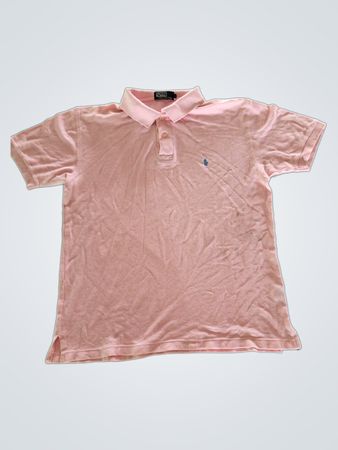 Polo Ralph Lauren Pink 100% Cotton Polo Shirt