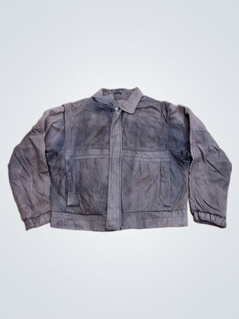 Gray Suede Jacket