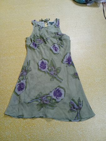 Ärmelloses Kleid mit floralem Druck für Damen
