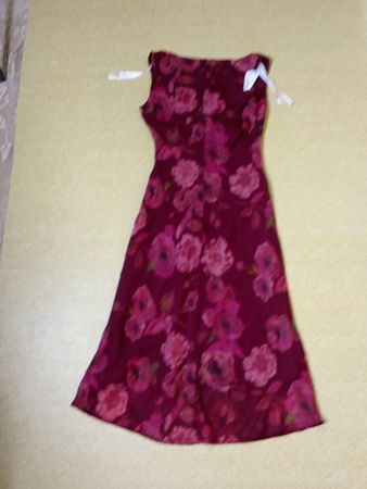 Ärmelloses Kleid mit Blumenmuster für Frauen