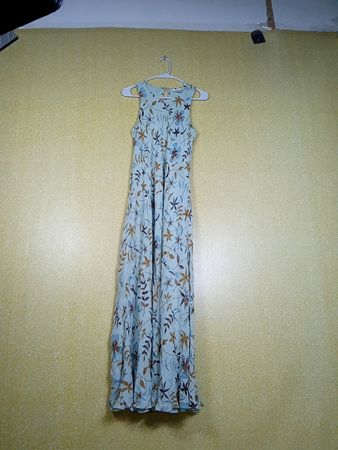 Et Vous Women's Sleeveless Floral Print Maxi Dress