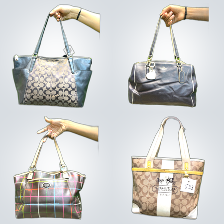 Coach Tote Handbag Bundle