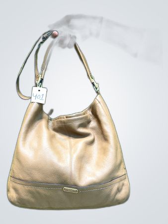 Coach Leather Shoulder Bag