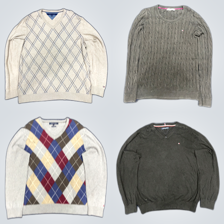 Conjunto de Suéteres de Punto Tommy Hilfiger