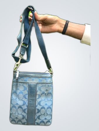 Coach Blue Crossbody Bag