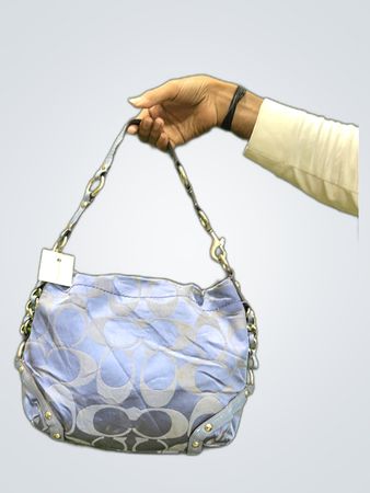 Bolsa de Mão Coach Blue