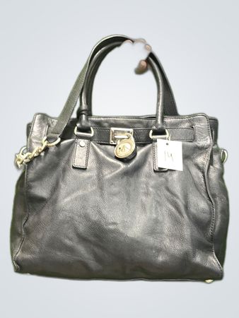 Michael Kors Black Leather Handbag