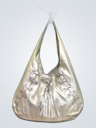 Michael Kors Gold Tassel Shoulder Bag