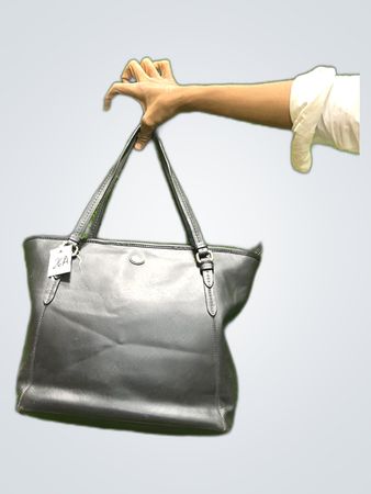 Coach Leather Tote Handbag