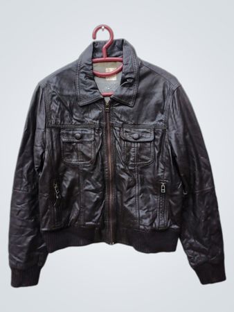 Camaleu Brown Leather Jacket