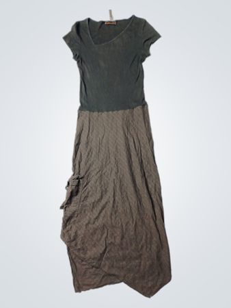 Cop. Copine Asymmetrical Midi Dress