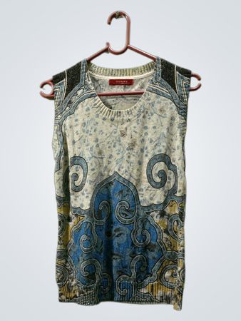 DUNAS Collection ärmelloses Top