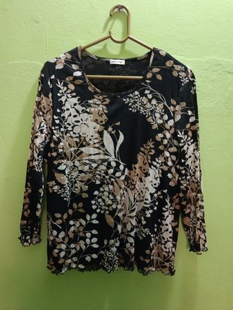 Gerry Weber Langarm-Oberteil mit Blumenmuster