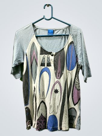 Rip Curl Bio-Surfbrett-Print T-Shirt