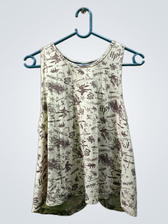 Harry Potter Hogwarts Schule für Hexerei und Zauberei Grafik-Tanktop