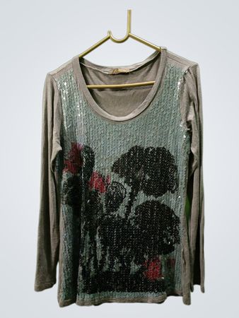 Fashion Ez Langarm-Oberteil