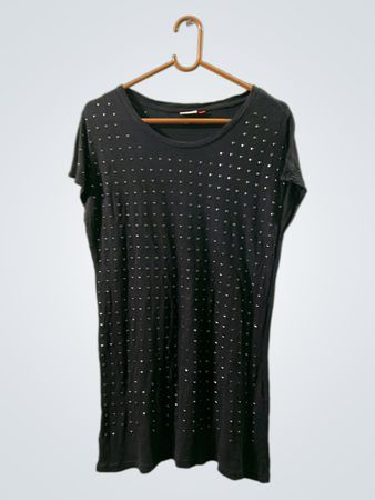 ONLY Black Nieten-T-Shirt