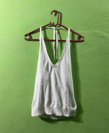 GAP White Neckholder-Top