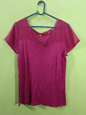 Cache Cache Funny Lady Pink transparentes Top