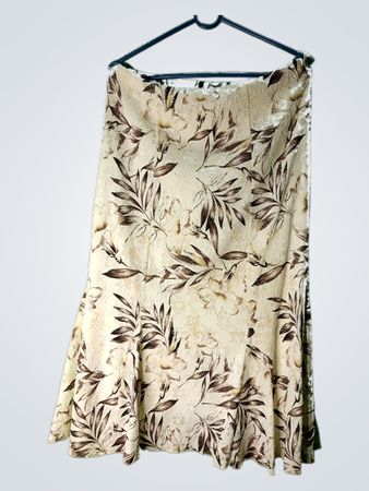 BASSINI Maxirock mit Blumenmuster