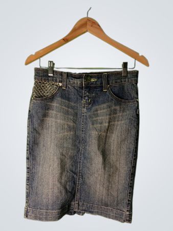JouJou Damen Jeansrock